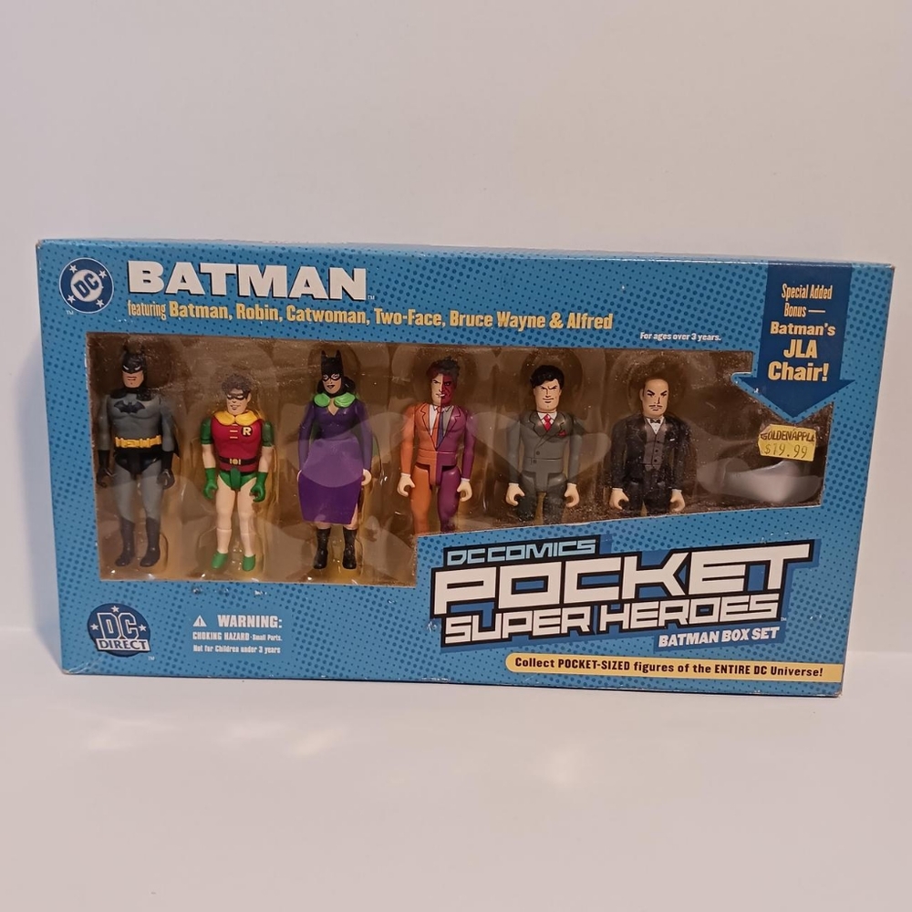DC Batman Box Set 6 Mini Action Figures